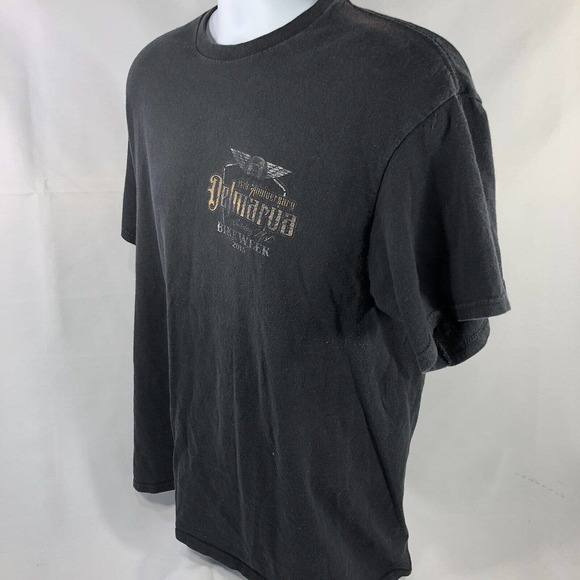 Delmarva Salisbury, MD 2015 Bike Week T-Shirt Men's Large To Medium Double Sided - Picture 6 of 12